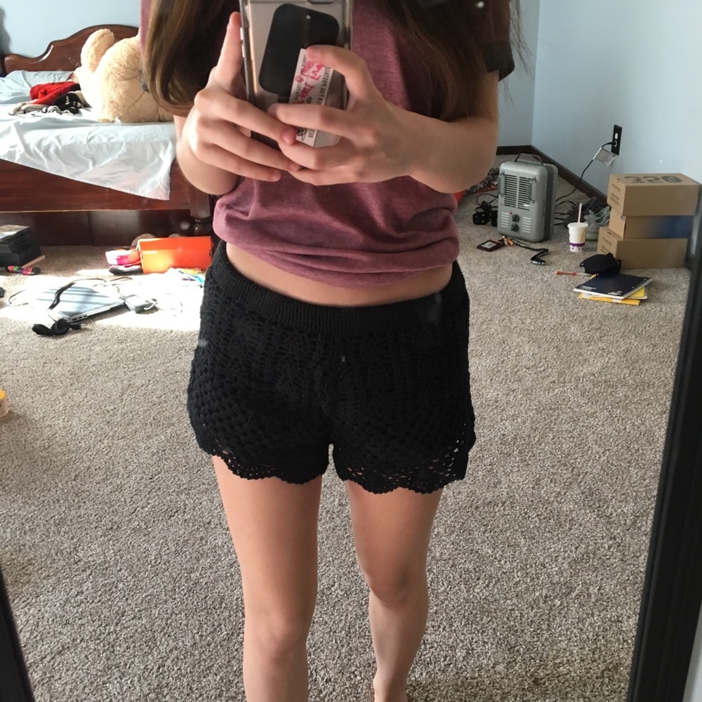 Black shorts
